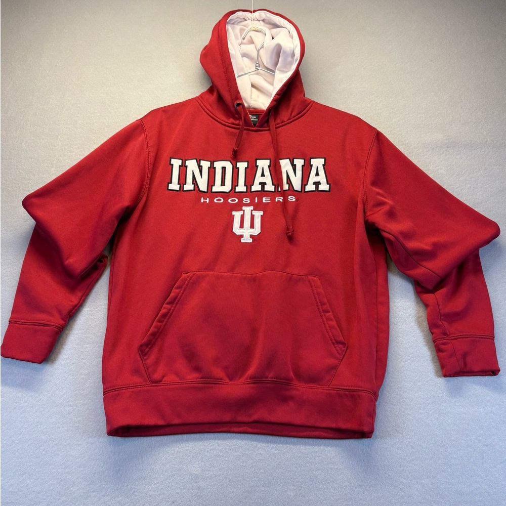 Indiana Hoosiers Hoodie Red, by Colosseum
